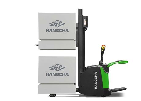 Электроштабелер HANGCHA  CDD12-AC1S-LI с подъемом нижних консолей - КУПИТЬ ТД Вертикаль фото1
