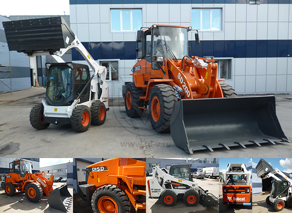 Строительная техника DISD и Bobcat поступила в продажу в Нижнем Новгороде