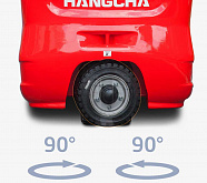 Электрический трехопорный погрузчик Hangcha CPDS16-AC5/Z5/D5 | ТД «Вертикаль»
