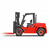 Дизельный вилочный погрузчик Hangcha CPCD60-XRG77 - КУПИТЬ ТД Вертикаль фото10